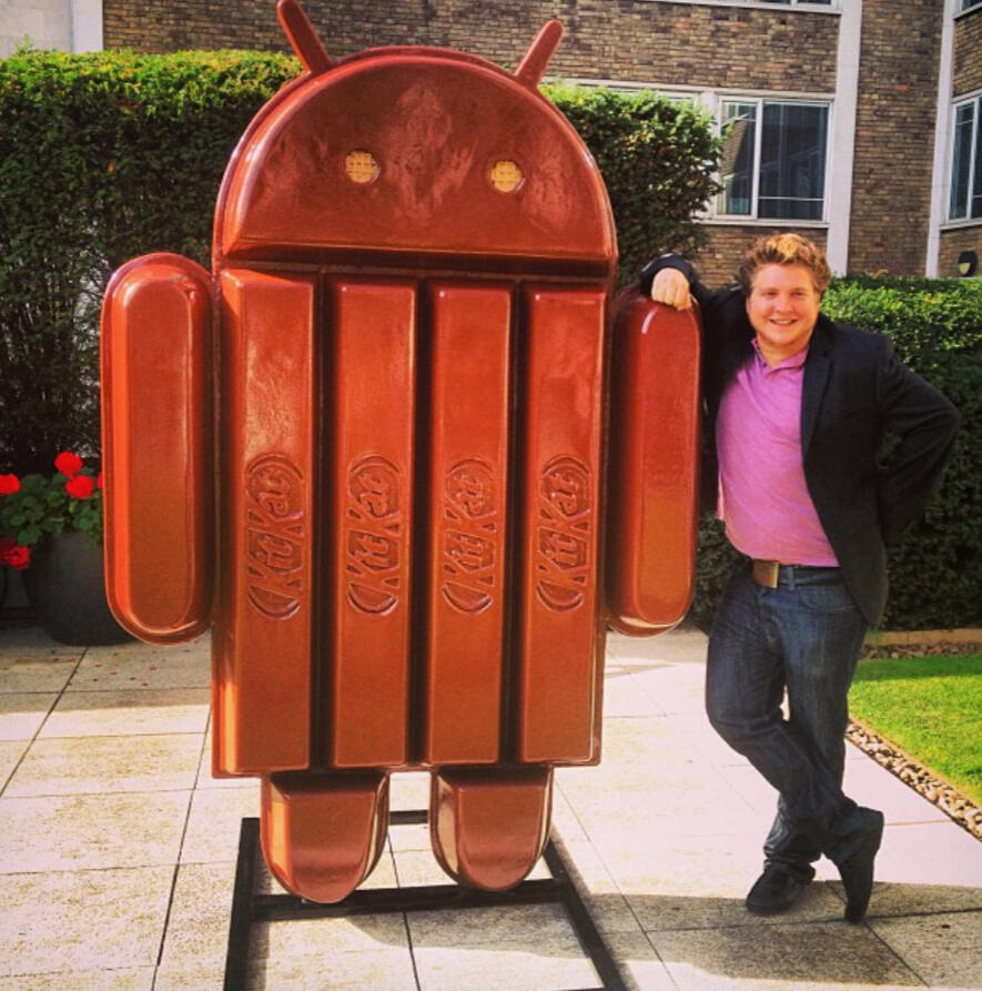 When Toby ran KITKAT's Global Social channels When Toby ran KITKAT's Global Social channels